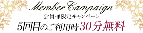 5回ごとのご利用時【30分無料】