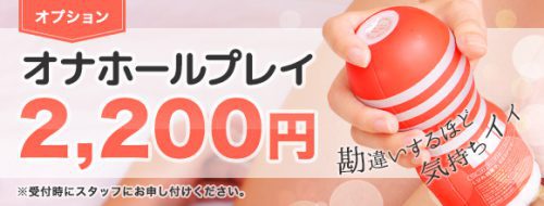 オナホールプレイ/2,200円